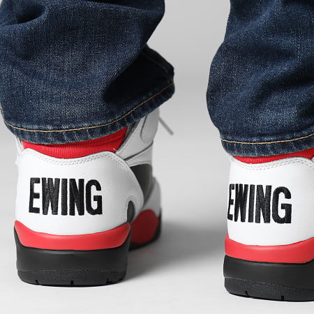 Ewing Athletics - Ewing Kross 1EW90121 Bianco Nero Rosso Sneakers