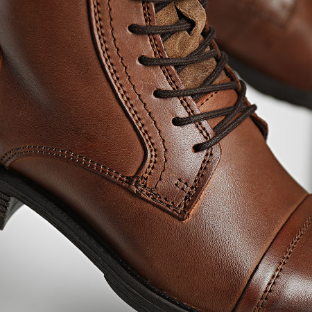 Jack And Jones - Boots Russell Leather 12156000 Cognac