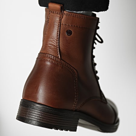 Jack And Jones - Boots Russell Leather 12156000 Cognac