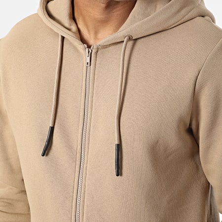 Only And Sons - Sudadera con cremallera Ceres Life Beige
