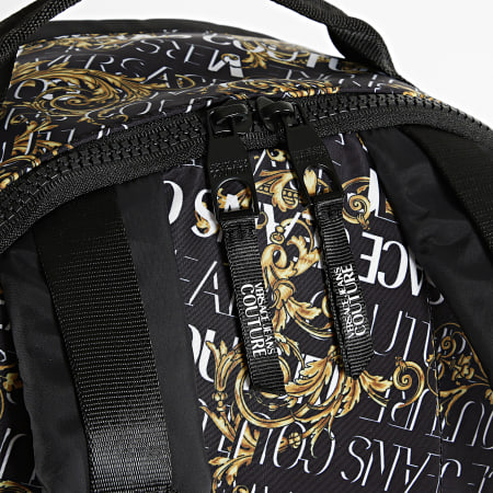 Versace Jeans Couture - Zaino con logo stampato Couture 73YA4BF1 Nero Rinascimento