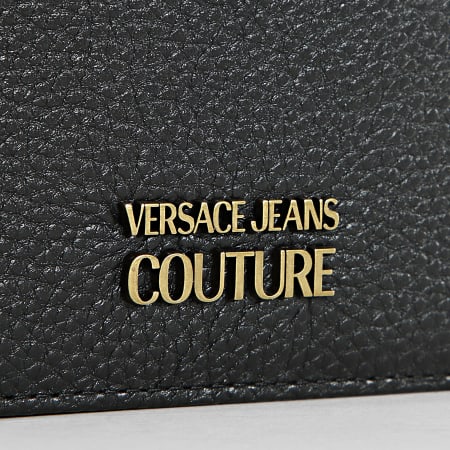 Versace Jeans Couture - Portafoglio con scritte in metallo 73YA5PX4 Nero