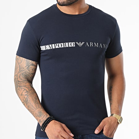 Emporio Armani - Tee Shirt 111971-2F525 Bleu Marine