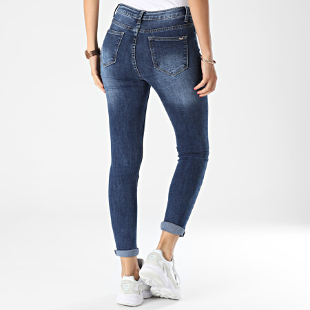 Girls Outfit - Jeans skinny da donna Z1636 Blu Denim