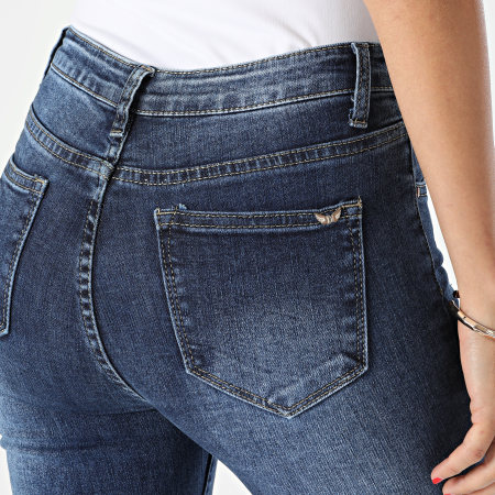 Girls Outfit - Jeans skinny da donna Z1636 Blu Denim