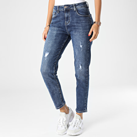 Girls Outfit - Jeans skinny da donna Z1585 Denim blu