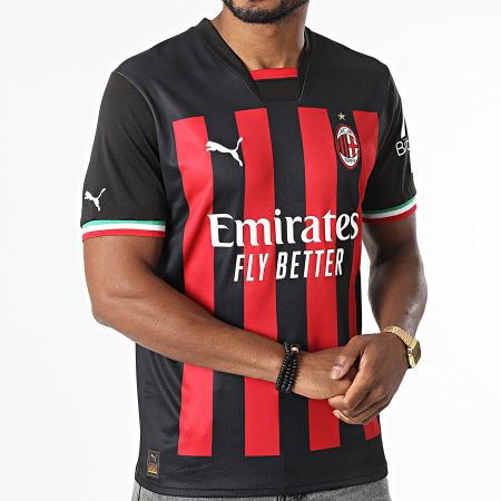 Puma - Tee Shirt De Sport AC Milan Replica 765824 Noir