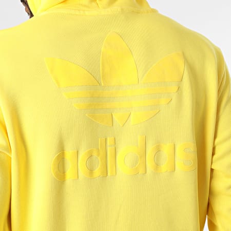 Adidas Originals - HK2791 Sudadera con capucha amarilla