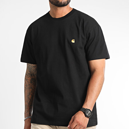 Carhartt - Chase Oversize Camiseta Large Negro