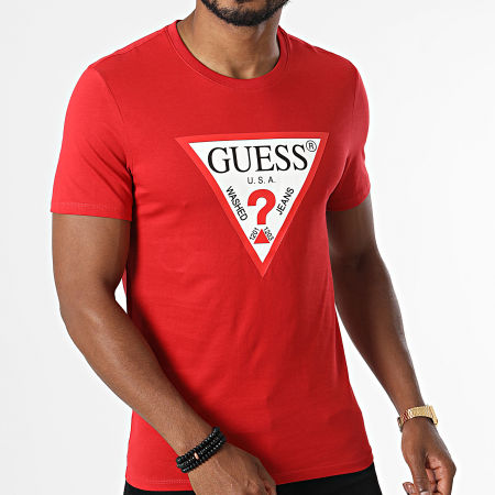 Guess - Tee Shirt M2YI71 Rouge
