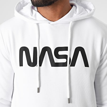 NASA - Tuta da ginnastica con toppe bianche e nere