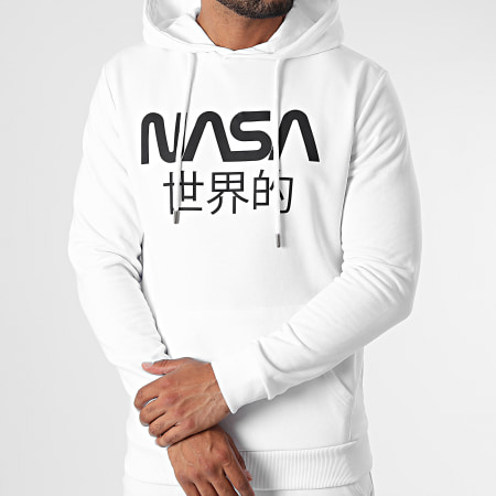 NASA - Ensemble De Survetement Japan Logo Blanc Noir