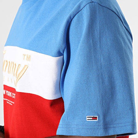 Tommy Jeans - Archivo 3823 Rojo Azul Blanco Tricolor Camiseta