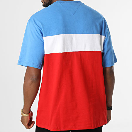 Tommy Jeans - Tee Shirt Tricolore Archive 3823 Rouge Bleu Blanc