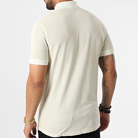 BOSS - Polo Manches Courtes 50468576 Beige