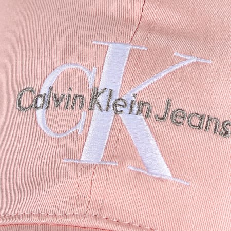 Calvin Klein - Gorra de mujer con monograma 6624 Rosa