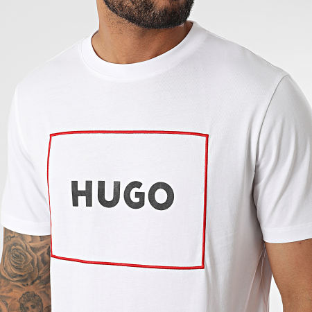 HUGO - Tee Shirt Dumex 50475330 Blanc