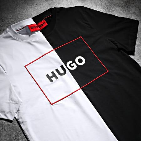 HUGO - Tee Shirt Dumex 50475330 Noir