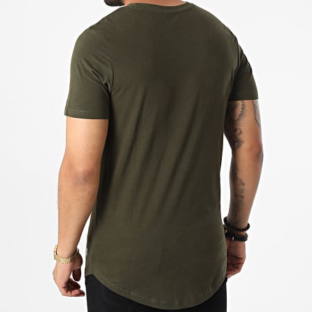 Jack And Jones - Noa Oversize Camiseta Caqui Verde