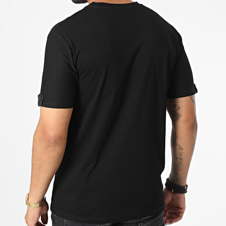 John H - Camiseta Bolsillo T8814 Negro