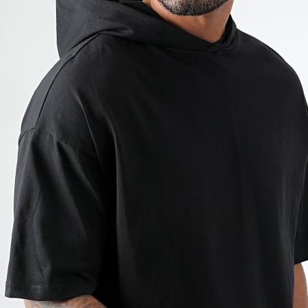 LBO - Tee Shirt Capuche Oversize Large 2659 Noir