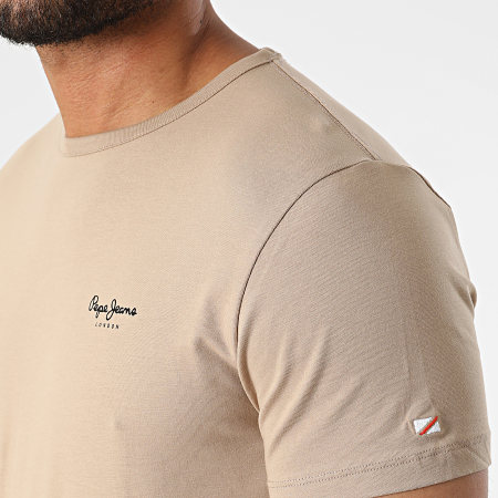 Pepe Jeans - Camiseta Original Basic PM508212 Beige