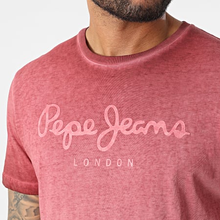 Pepe Jeans - Tee Shirt West Sir New PM508275 Bordeaux