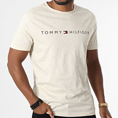 Tommy Hilfiger - Tee Shirt 1434 Beige Chiné