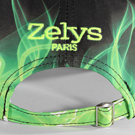 Zelys Paris - Gorra de Fuego Verde