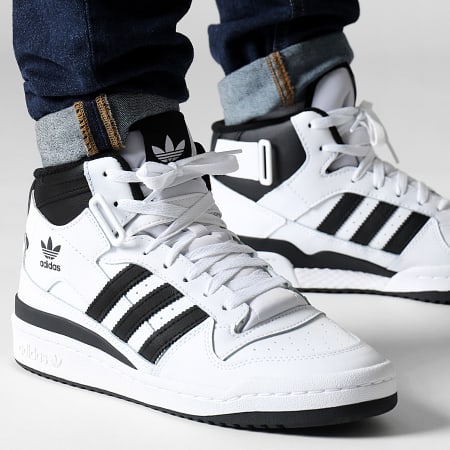 Adidas Originals - Baskets Forum Mid FY7939 Footwear White Core Black