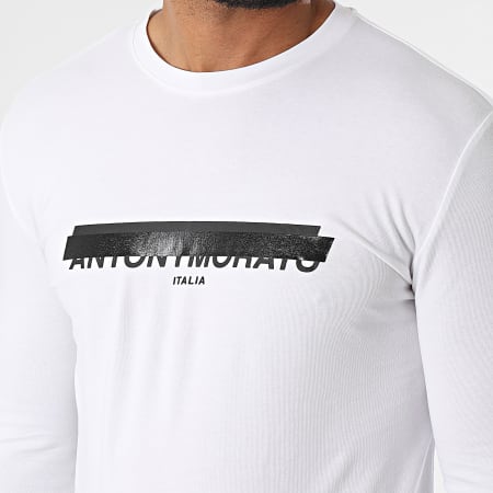 Antony Morato - Camiseta Manga Larga MMKL00315 Blanco