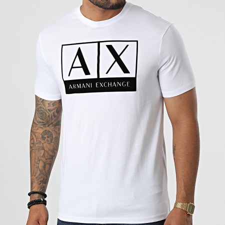 Armani Exchange - Camiseta 6LZTKE-ZJ8EZ Blanca