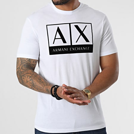 Armani Exchange - Camiseta 6LZTKE-ZJ8EZ Blanca