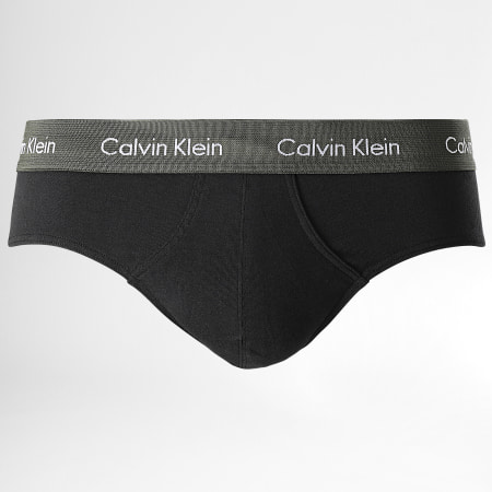 Calvin Klein - Set di 3 slip U2661G Nero