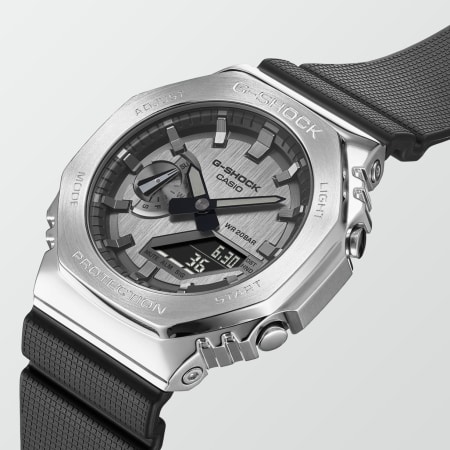 Casio - Reloj G-Shock GM-2100-1AER Acero Negro