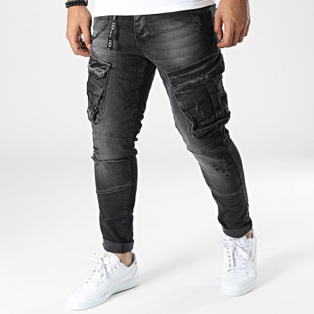 Classic Series - Skinny Jeans 15421 Negro