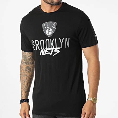 New Era - Maglietta Brooklyn Nets 60284677 Nero