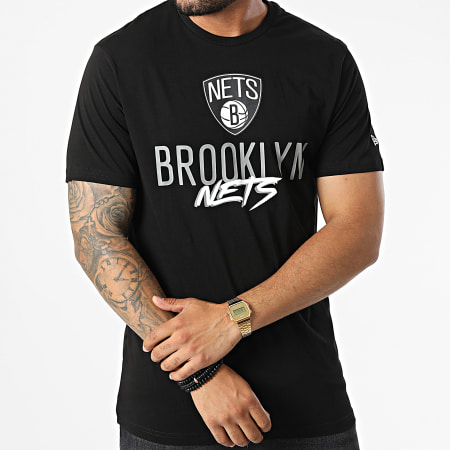 New Era - Camiseta Brooklyn Nets 60284677 Negro