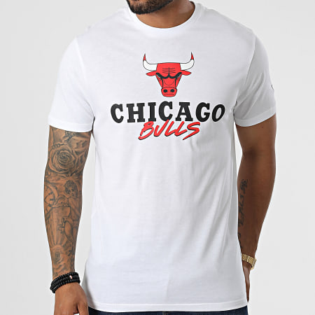 New Era - Tee Shirt Chicago Bulls 60284676 Blanc