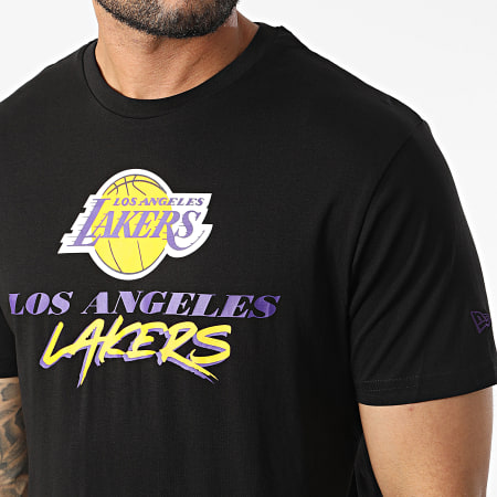 New Era - Maglietta Los Angeles Lakers 60284675 Nero