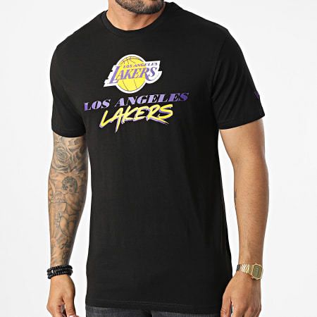 New Era - Tee Shirt Los Angeles Lakers 60284675 Noir