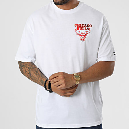 New Era - Tee Shirt Chicago Bulls 60284684 Blanc