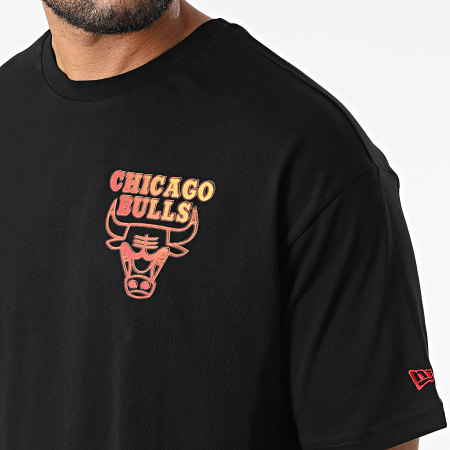 New Era - Maglietta Chicago Bulls 60284682 Nero