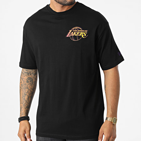 New Era - Maglietta Los Angeles Lakers 60284683 Nero