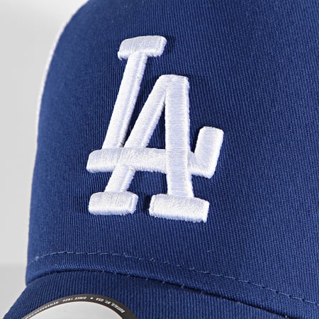 New Era - Casquette Trucker Clean Los Angeles Dodgers Bleu Roi Blanc