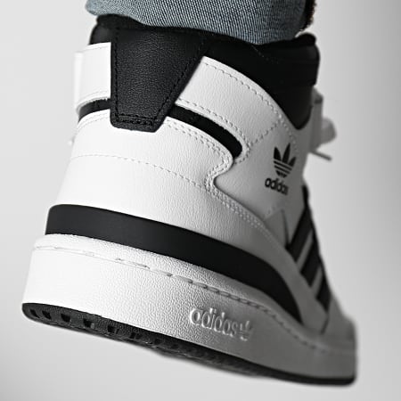 Adidas Originals - Baskets Forum Mid FY7939 Footwear White Core Black