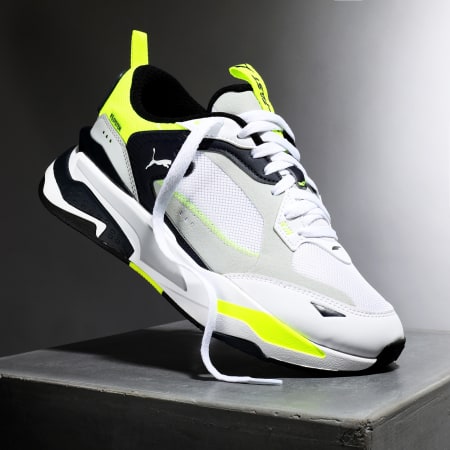 Puma - RS Fast Limiter 385043 Sneakers bianche, nebbia, giallo, allerta