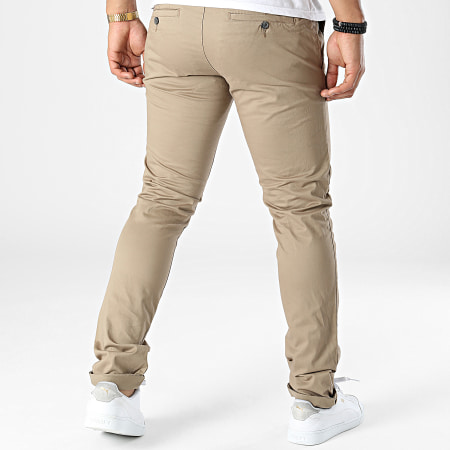 Teddy Smith - Pantalones Chinos 10115957D Beige Oscuro