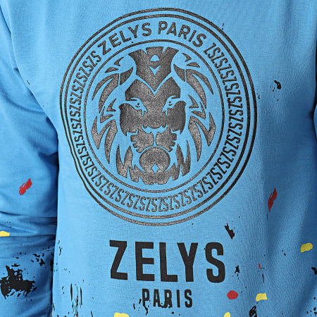 Zelys Paris - Felpa Tek Crewneck Blu