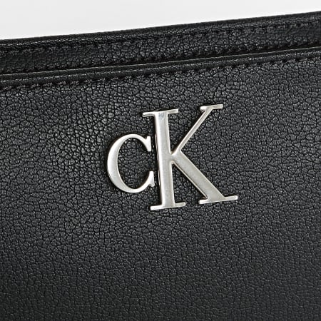 Calvin Klein - Borsa da donna Minimal Monogram 0084 Nero